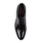 Domeno // Genuine Leather Oxford // Black (Euro: 42)