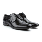 Domeno // Genuine Leather Oxford // Black (Euro: 42)