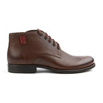 Genuine Grain Leather Derby // Brown (Euro: 41)