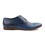 Genuine Grain Leather Derby // Navy (Euro: 42)