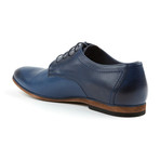 Genuine Grain Leather Derby // Navy (Euro: 43)