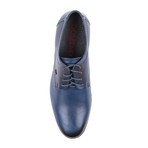 Genuine Grain Leather Derby // Navy (Euro: 43)