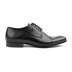 Genuine Grain Leather Shoe // Black