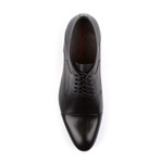 Genuine Grain Leather Shoe // Black