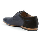 Genuine Grain Leather Oxford // Dark Blue + Black (Euro: 41)