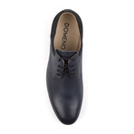 Genuine Grain Leather Oxford // Dark Blue + Black (Euro: 41)