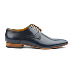 Genuine Grain Leather Derby // Dark Blue (Euro: 44)