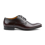 Genuine Grain Leather Oxford // Maroon (Euro: 42)