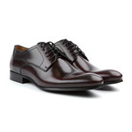 Genuine Grain Leather Oxford // Maroon (Euro: 40)