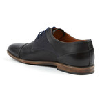 Genuine Grain Leather Oxford // Black + Brown (Euro: 44)