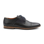 Genuine Grain Leather Oxford // Black + Brown (Euro: 39)