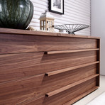 Dolce Collection // Dresser (Walnut Veneer)