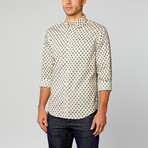 Motif Long-Sleeve Shirt // Beige (L)