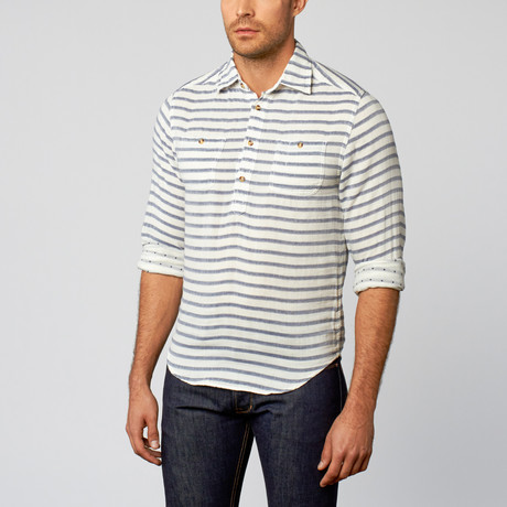 Sailor Shirt // White Stripe (S)