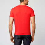 Henley Tee // Red Dot (M)