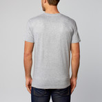 Knife Black T-Shirt // Grey (L)