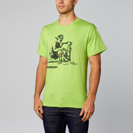 Slave Labor T-Shirt // Light Green (XS)