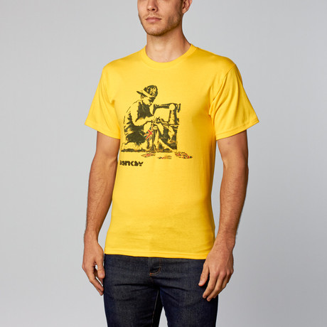 Slave Labor T-Shirt // Yellow (XS)