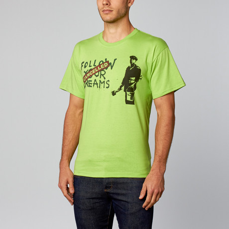 Follow Your Dreams T-Shirt // Light Green (XS)