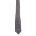 Gregory Silk Tie // Black Dot