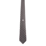 Silk Tie // Black + White