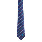 Silk Tie // Dark Blue Stripe