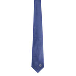 Silk Tie // Blue Diagonal Stripe