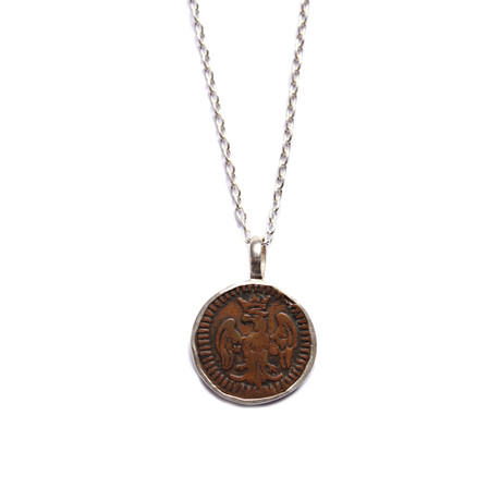 Italian States Antique Coin Necklace