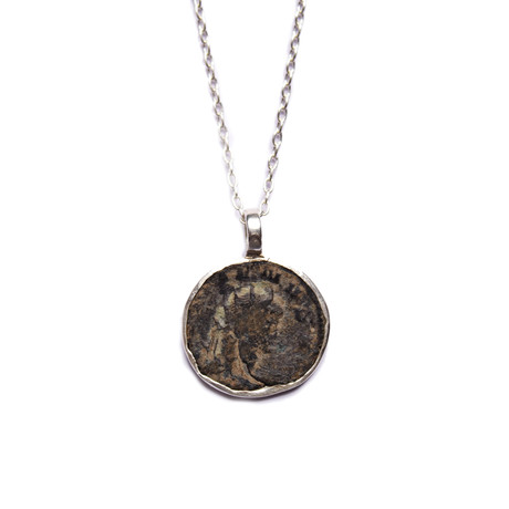 Roman Empire Coin Necklace // 216