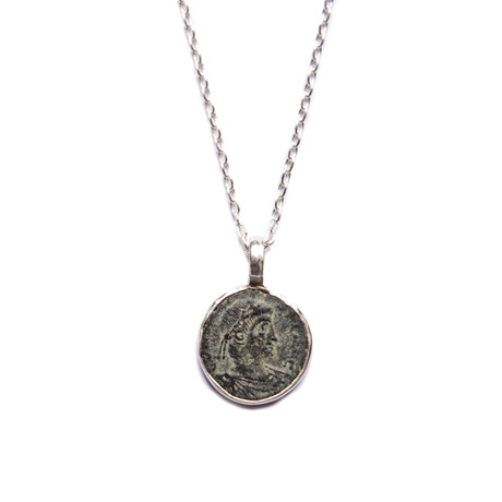 Roman Empire Coin Necklace // 213