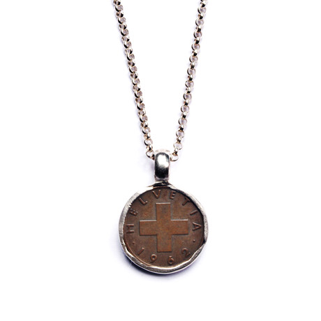 Switzerland Coin Necklace