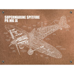Supermarine Spitfire PR MK IX // Copper (White Ink)