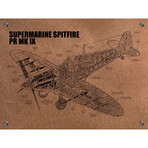 Supermarine Spitfire PR MK IX // Copper (White Ink)