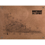 Northrop B-2 Spirit // Copper (White Ink)