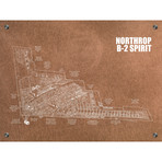 Northrop B-2 Spirit // Copper (White Ink)