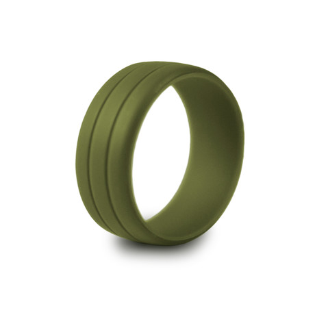 Ultralite Silicone Ring // Olive (Size 8)