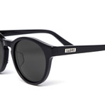 Rockaway // Black Gloss + Gray Lens