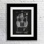 Wine Press // Chalkboard (11"W x 17"H x 0.75"D // Matted)