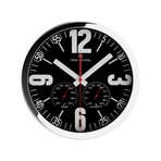 "Duplex" Collection 12" Wall Clock  // W303S65BF