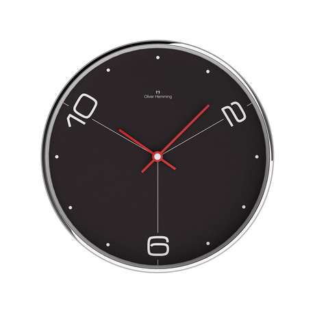 "Simplex" Collection 12" Wall Clock  // W300S14B