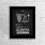 Brewing Beer // Chalkboard (11"W x 17"H x 0.75"D // Matted)