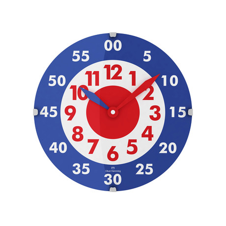 "Vitri" Collection 12" Wall Clock  // W300DG58RB