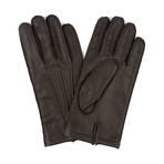Deerskin Gloves // Cashmere Lining // Rocksewn // Black (Small)