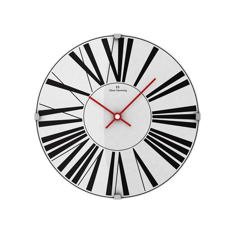 "Vitri" Collection 12" Wall Clock  // W300DG53W