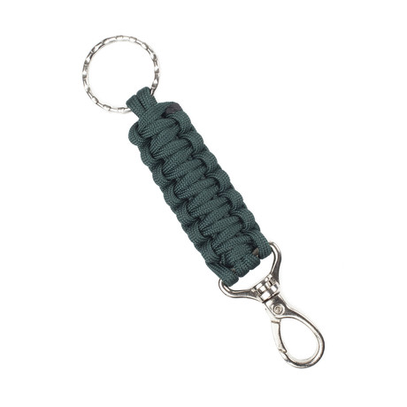 Hand Braided Paracord Keyfob // Hunter