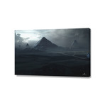 Stargate // Stretched Canvas (24"W x 16"L x 1.5"D)