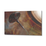 Space Voyager II // Aluminum (24"W x 16"L x 0.2"D)