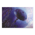 Space Voyager I // Aluminum (24"W x 16"L x 0.2"D)