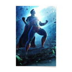 Superman // Aluminum (24"W x 16"L x 0.2"D)