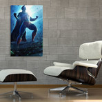 Superman // Stretched Canvas (24"W x 16"L x 1.5"D)